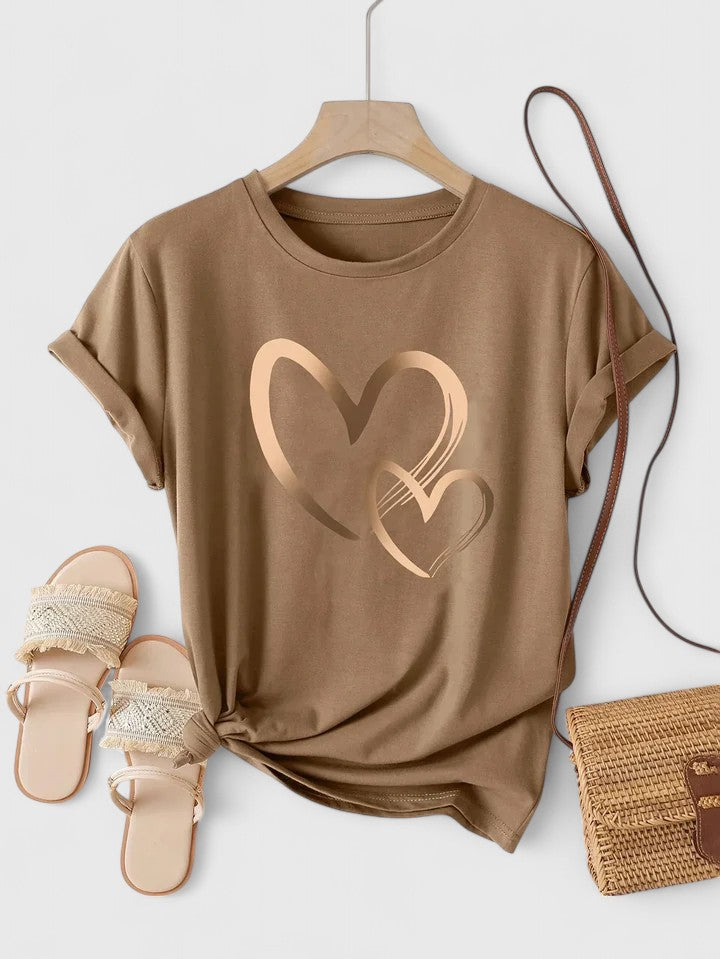 Ivanelle | Camiseta cómoda de manga corta