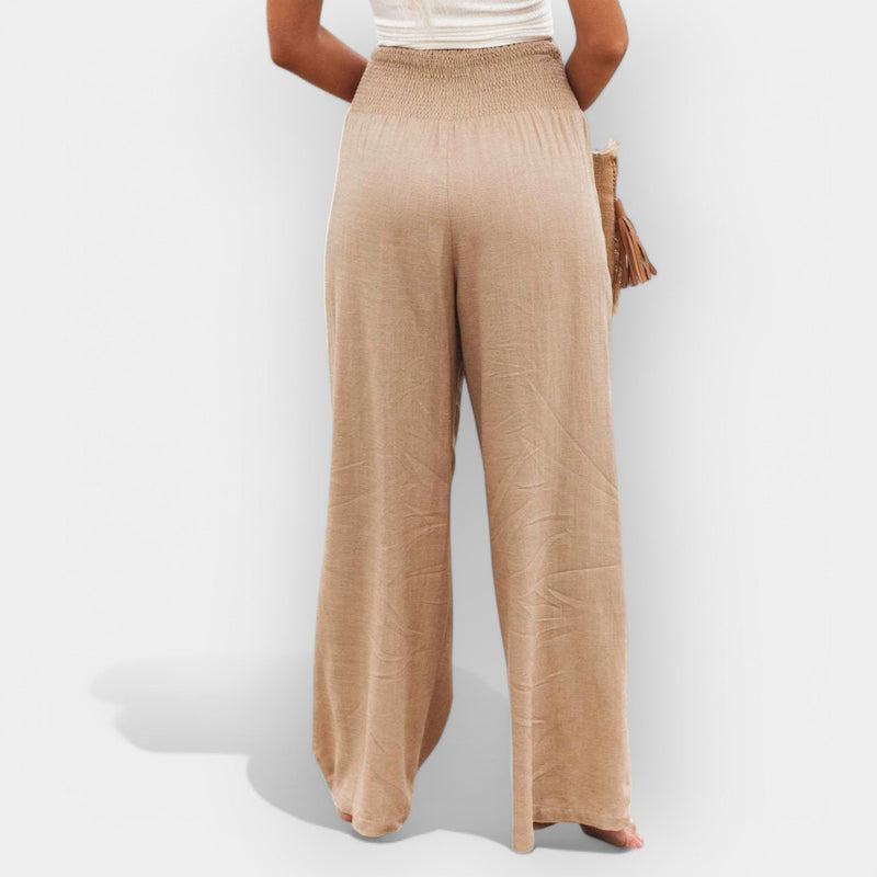Pantalones anchos cómodos
