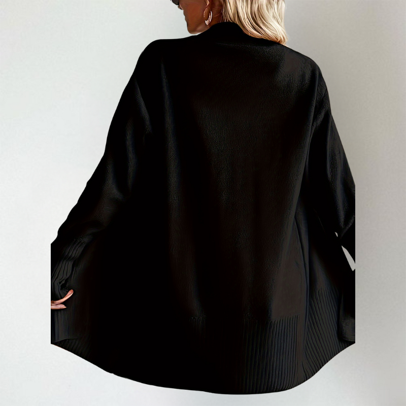 Celest - Cárdigan de punto suave y acogedor 