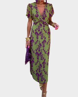 Vestido de mujer con flores