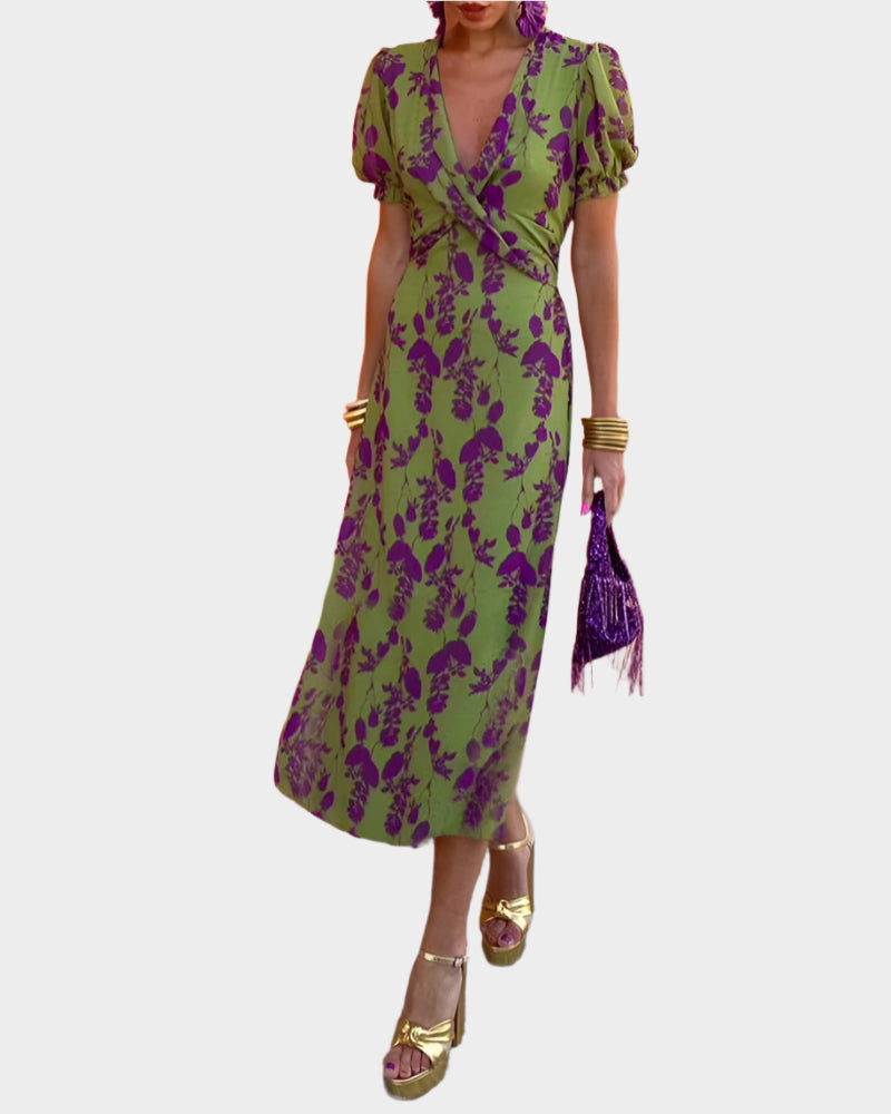Vestido de mujer con flores