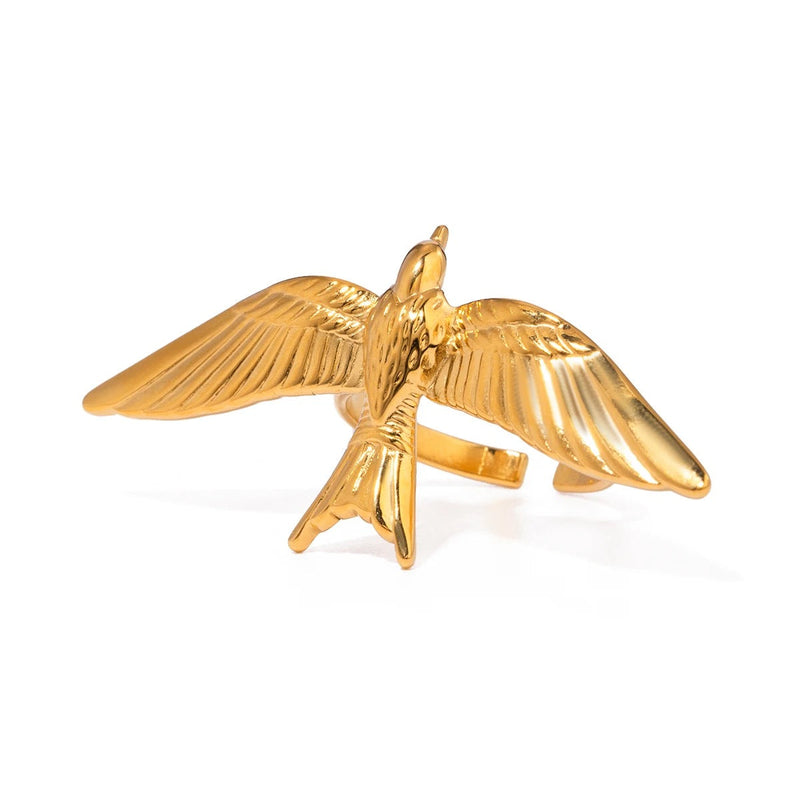 Anillo de águila de oro