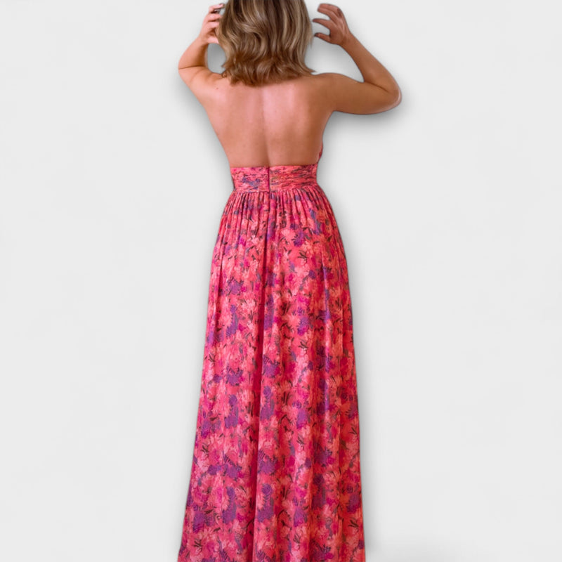 Vera - Elegante vestido con estampado floral