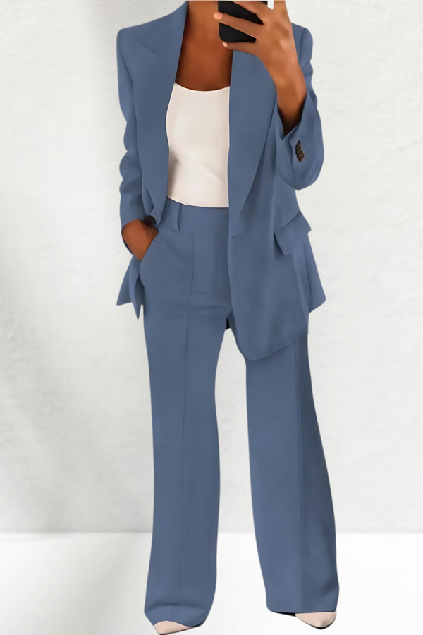 Teresa | Mono elegante con perneras anchas 