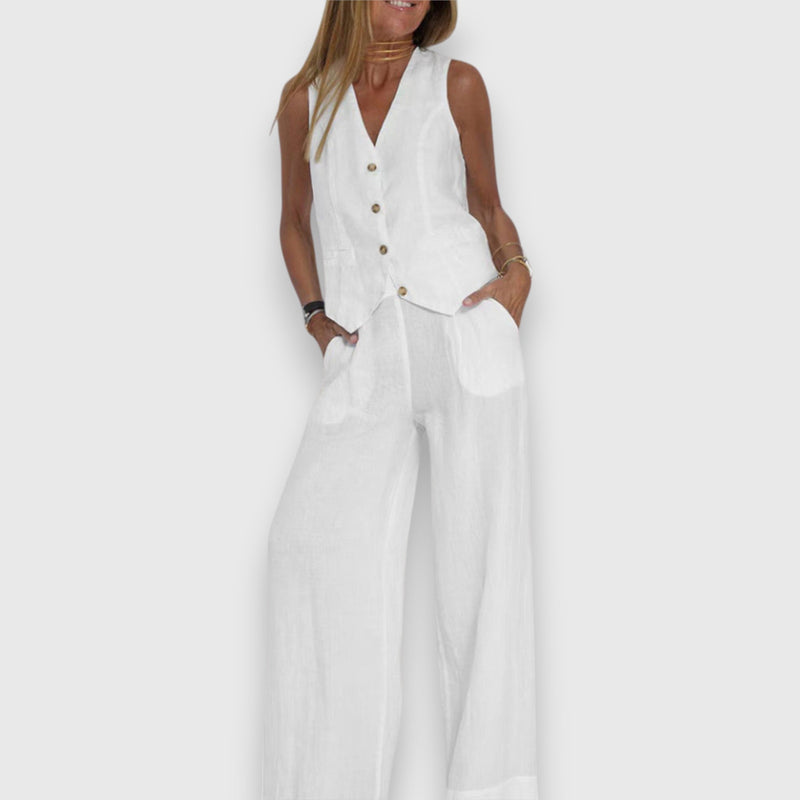 Conjunto de dos piezas para la ligereza del verano