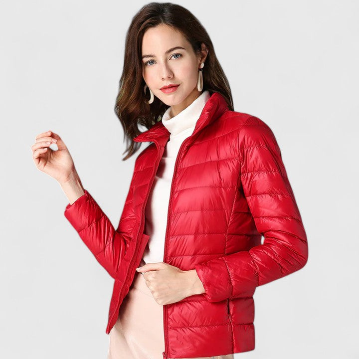 Mahikah | Elegante chaqueta impermeable de plumas