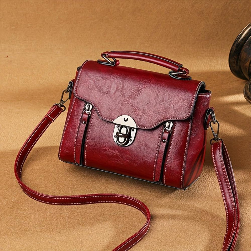 Zoe™ Elegancia atemporal | Bolso vintage con solapa