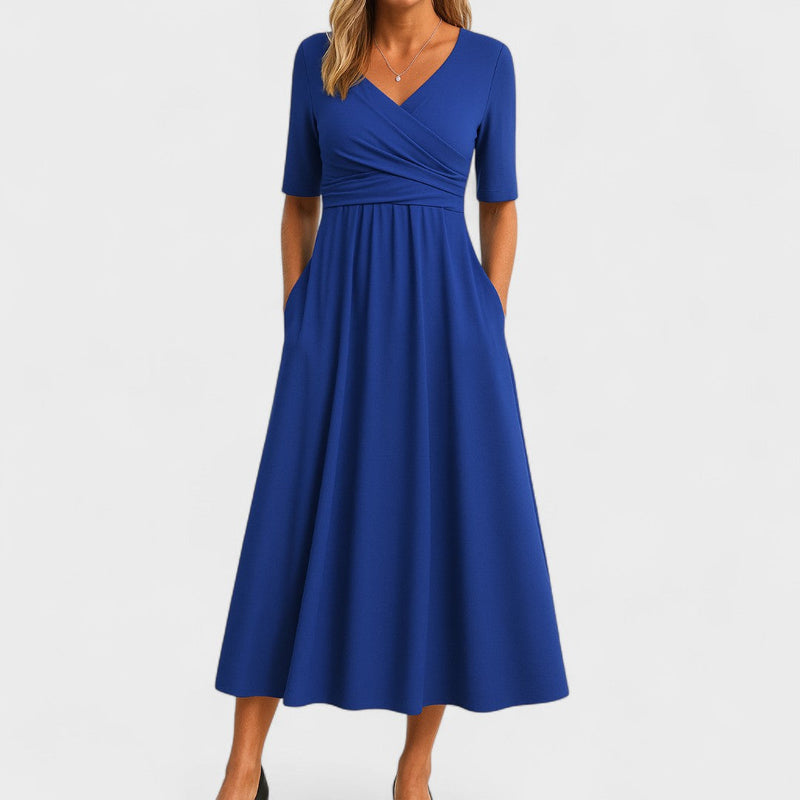 Phoebe | Elegante vestido midi