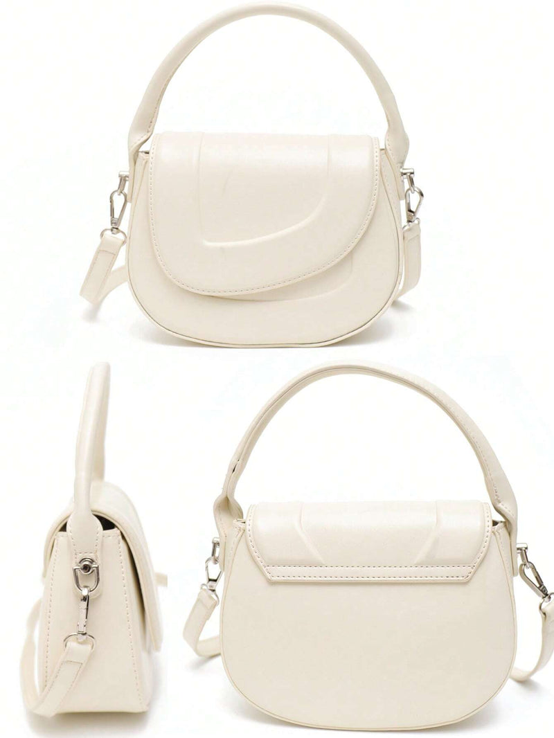Bolso de sillín minimalista Charlotte™ Luxe Statement