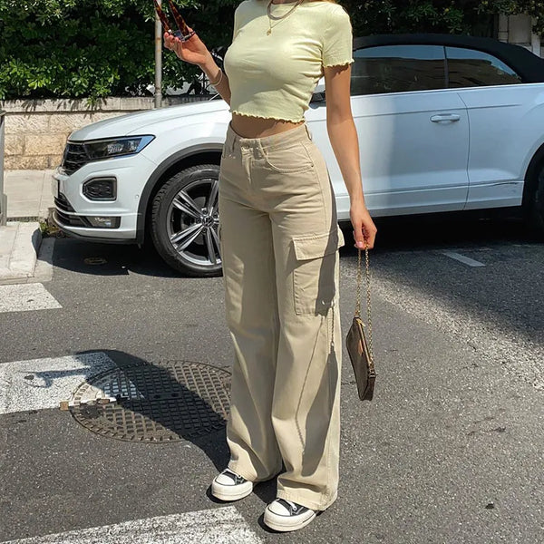 JADWIGA – PANTALONES CARGO AJUSTABLES PARA MUJER 