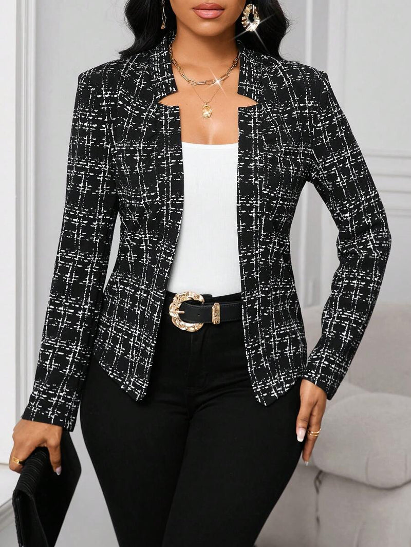 Ellie™ - Blazer elegante a cuadros
