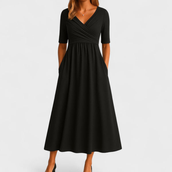 Phoebe | Elegante vestido midi