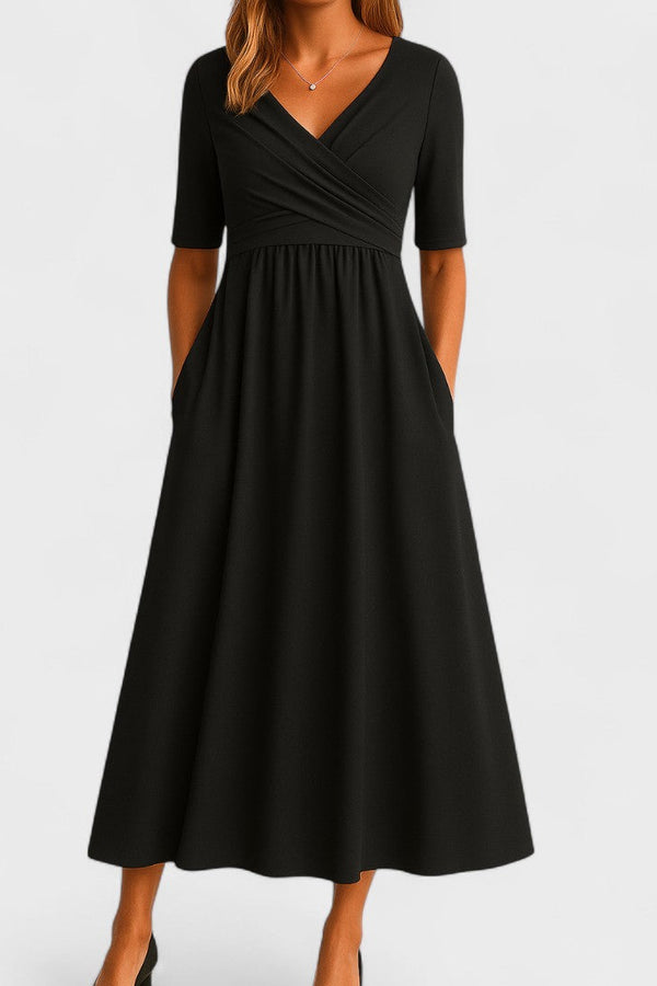 Phoebe | Elegante vestido midi