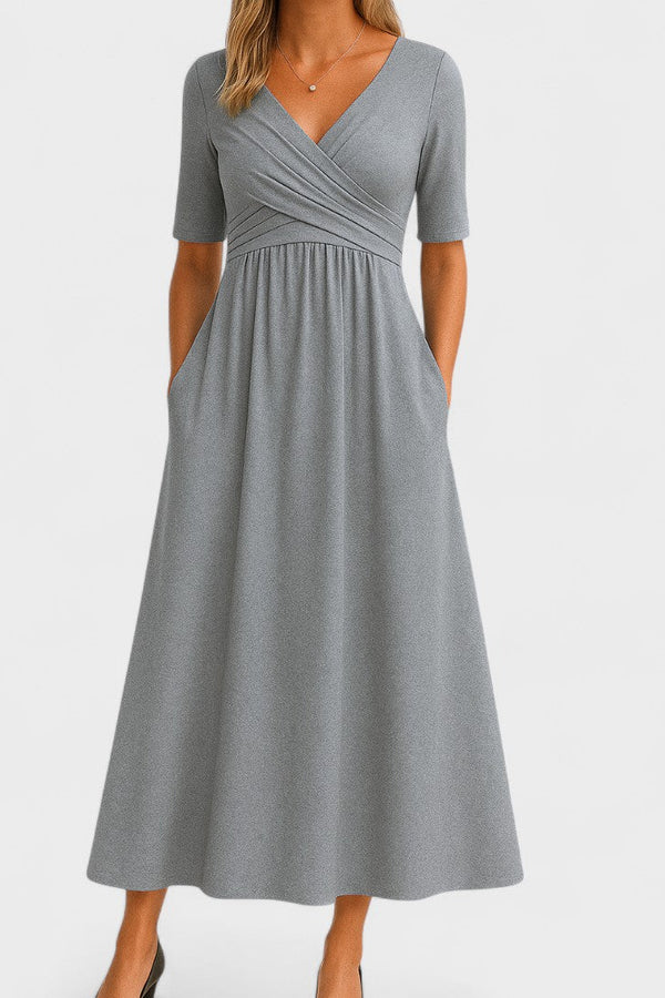 Phoebe | Elegante vestido midi