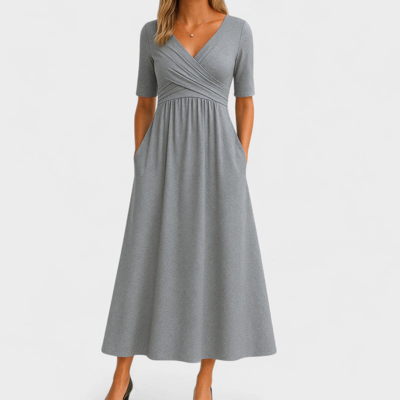 Phoebe | Elegante vestido midi