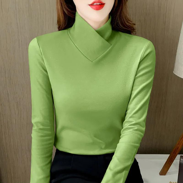 Charlotte - Jersey de cuello alto chic 