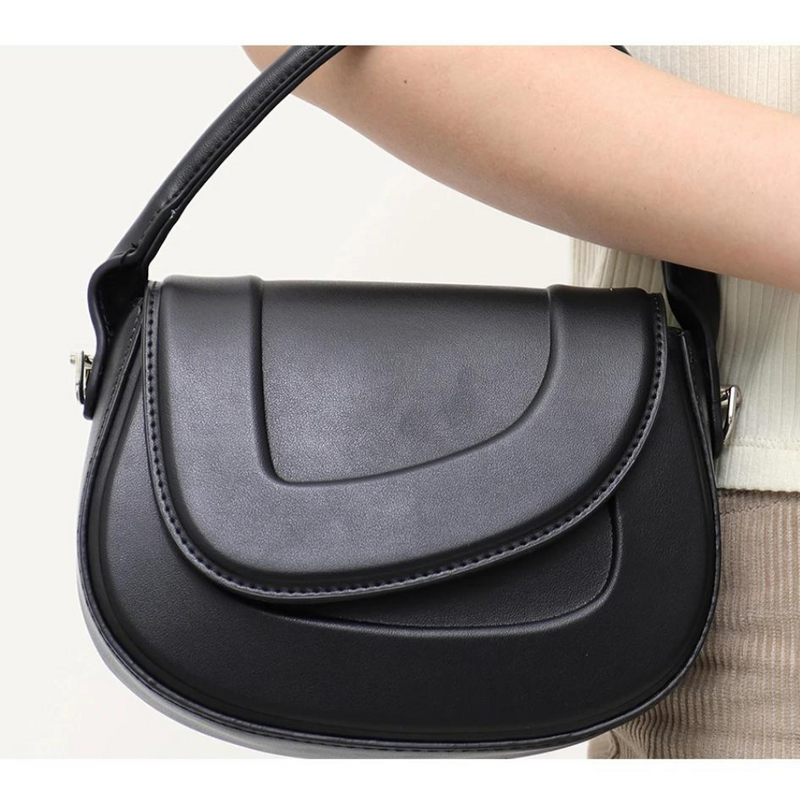 Bolso de sillín minimalista Charlotte™ Luxe Statement