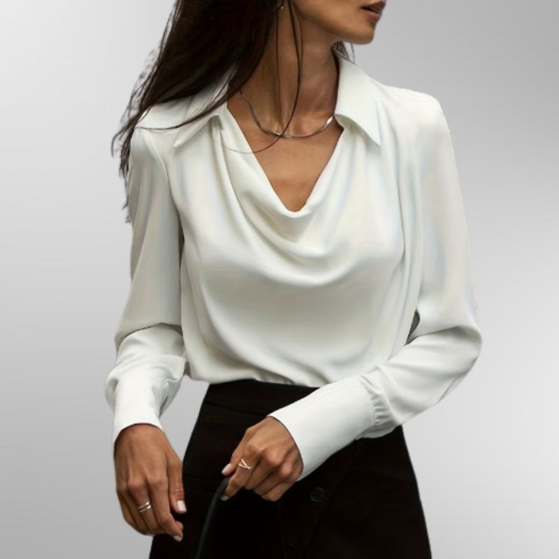 Violeta™ | Elegante blusa de satén