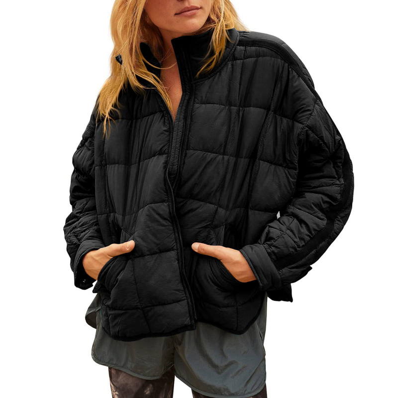 Amelia – Chaqueta acolchada ligera y compacta con cremallera
