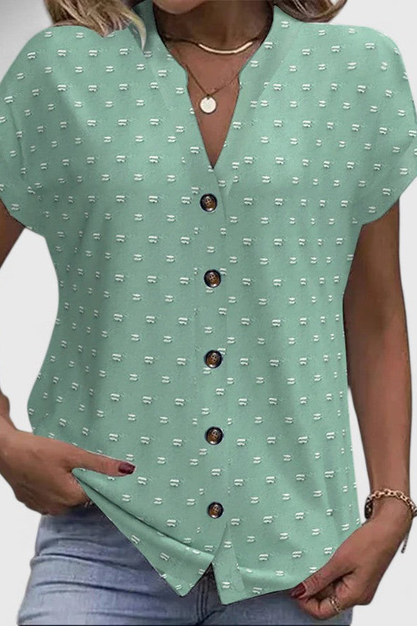 Miles | Camisa cómoda con cuello en V