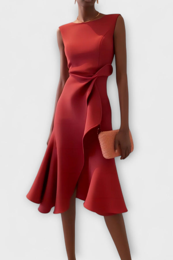 Darlene | Vestido midi sofisticado