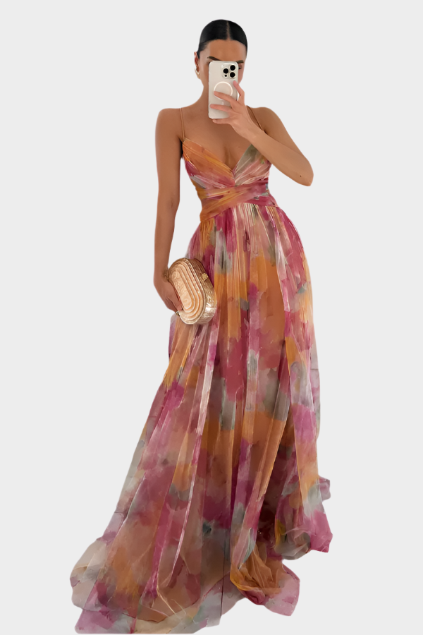 Vestido largo elegante