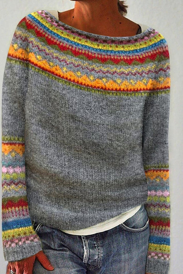 Nina | Suéter de punto vintage