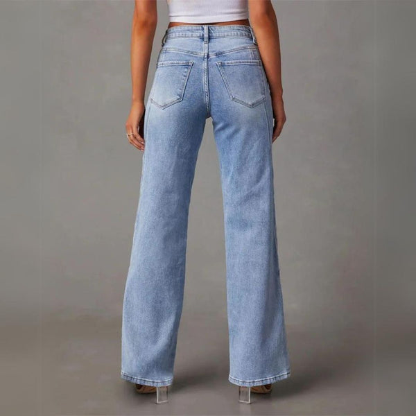 Solly | Pantalones acampanados elegantes 