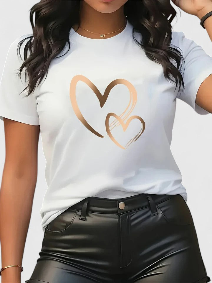 Ivanelle | Camiseta cómoda de manga corta