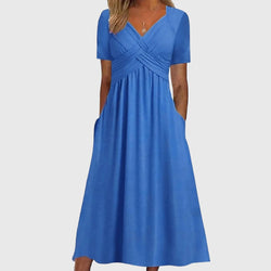 Viola™ | Vestido midi con control de abdomen