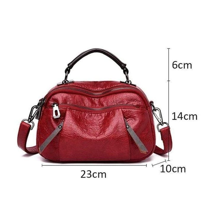 Penélope™ Estilo Exquisito | Bolso Suave con Múltiples Bolsillos 