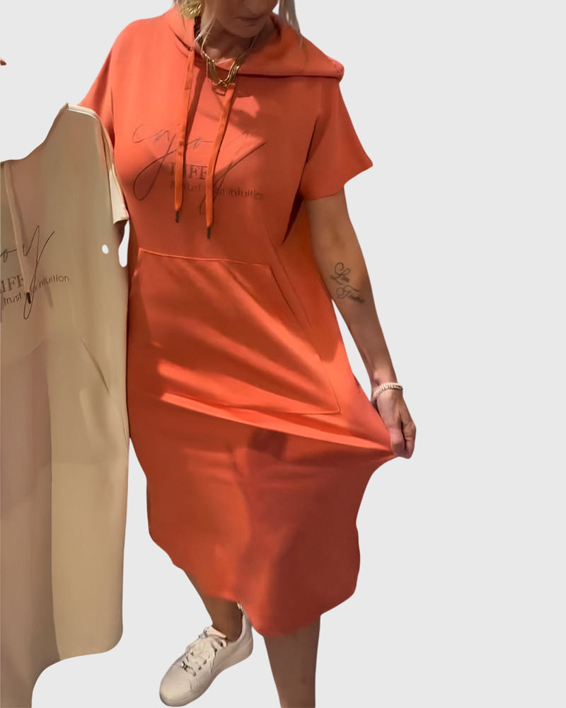 Marlowe™ | Vestido informal con capucha