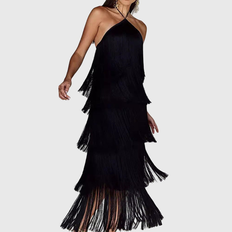 Artiselle™ - Vestido con borlas