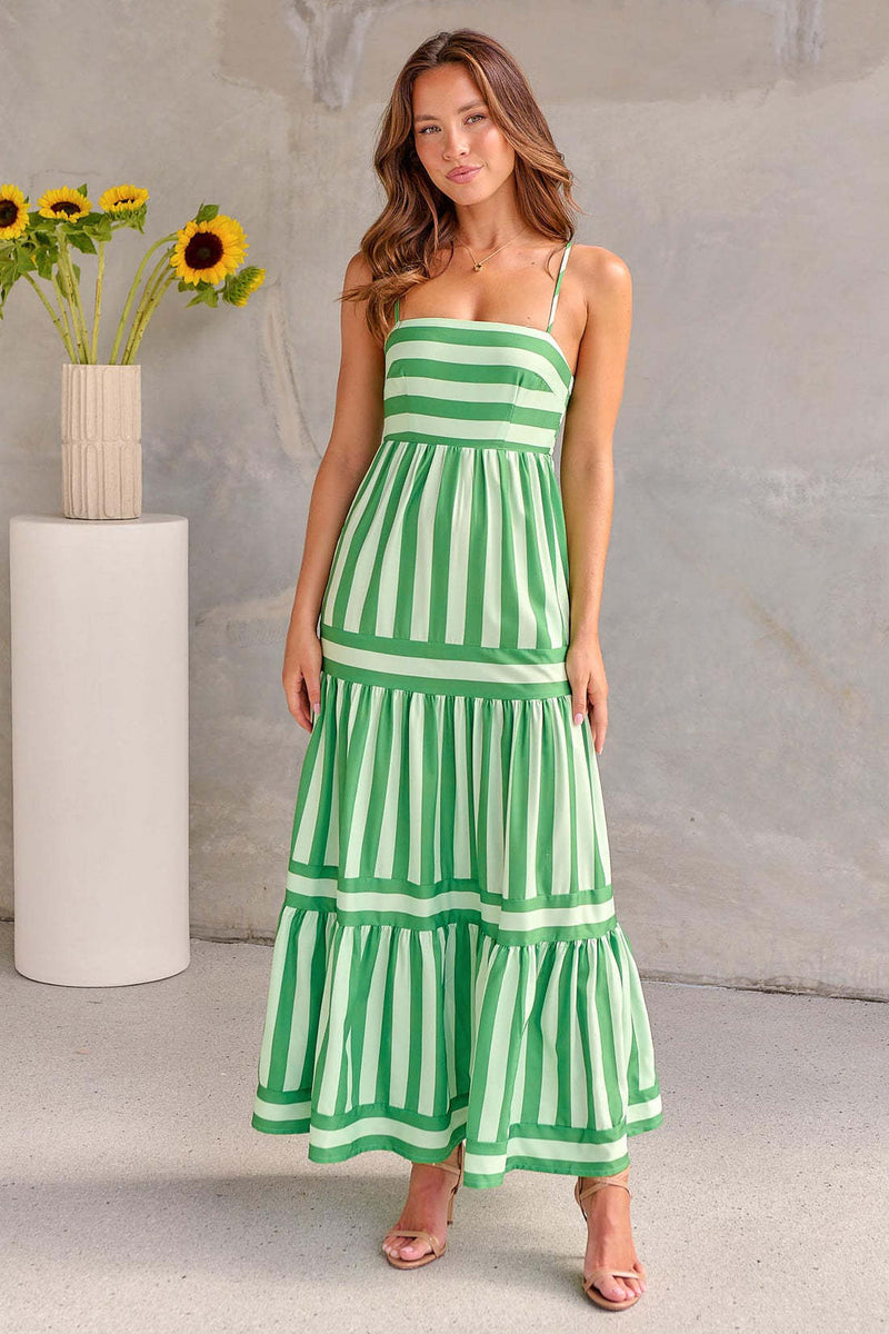 Vestido largo Coastal Vibes: comodidad y color en uno