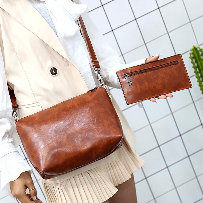 Riley™ - Conjunto de 4 bolsos vintage suaves