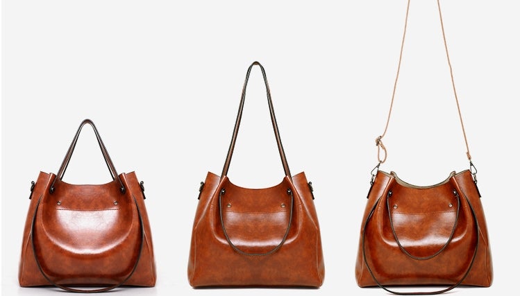 Riley™ - Conjunto de 4 bolsos vintage suaves