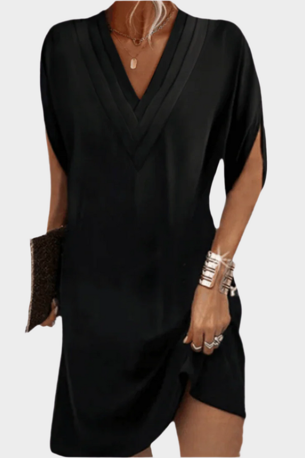 Vestido recto elegante