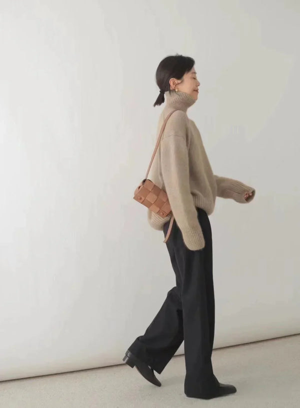 Larine | Suéter de cuello alto