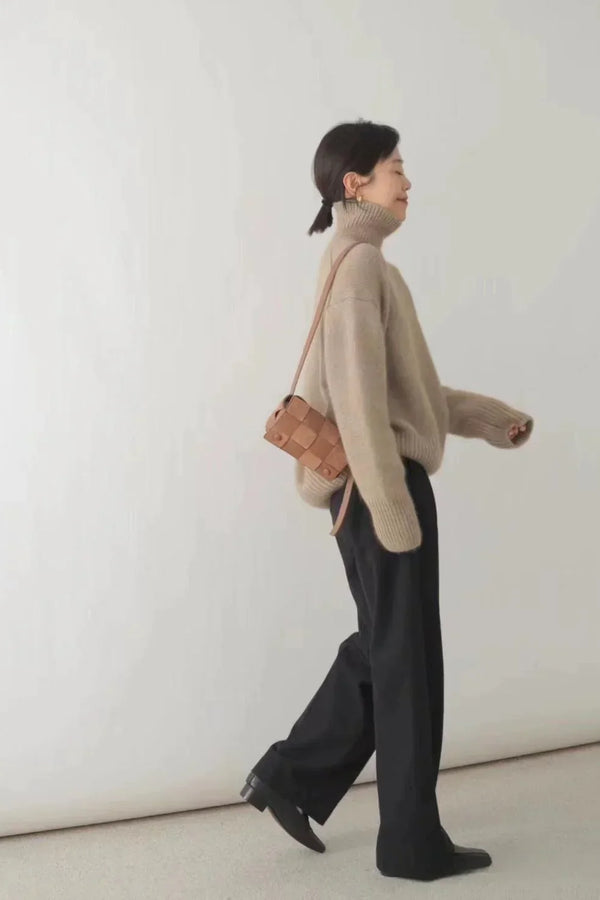 Larine | Suéter de cuello alto