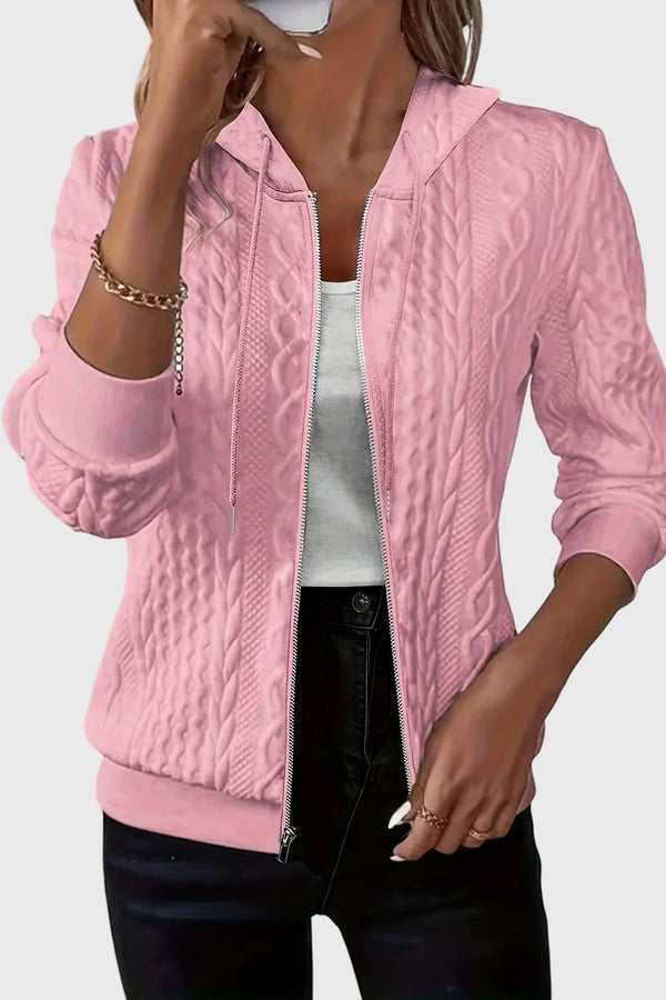 Lena™ - Sudadera con capucha y cremallera