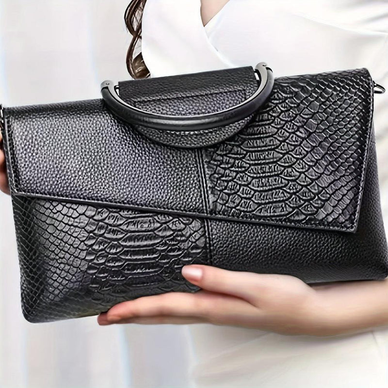 Grace™ Classic | Bolso de lujo con relieve de cocodrilo