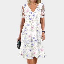Vestido midi romántico