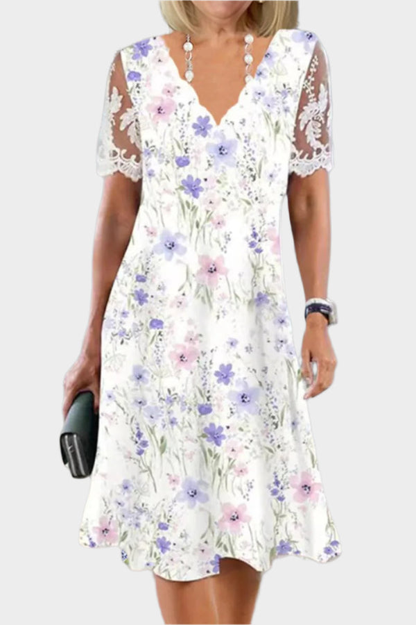 Vestido midi romántico
