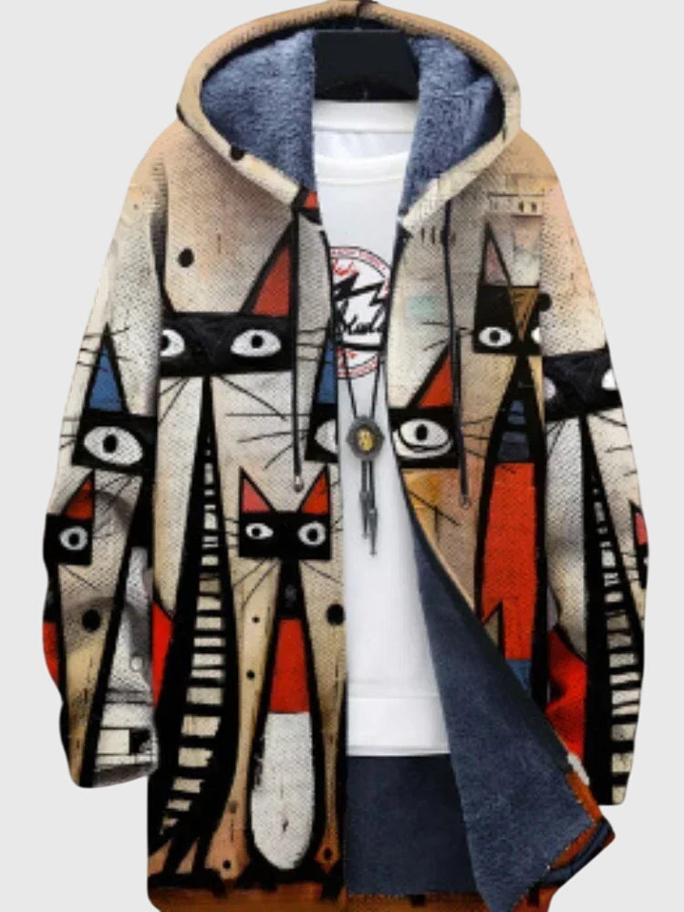 Anna™ - Chaqueta con estampado artístico