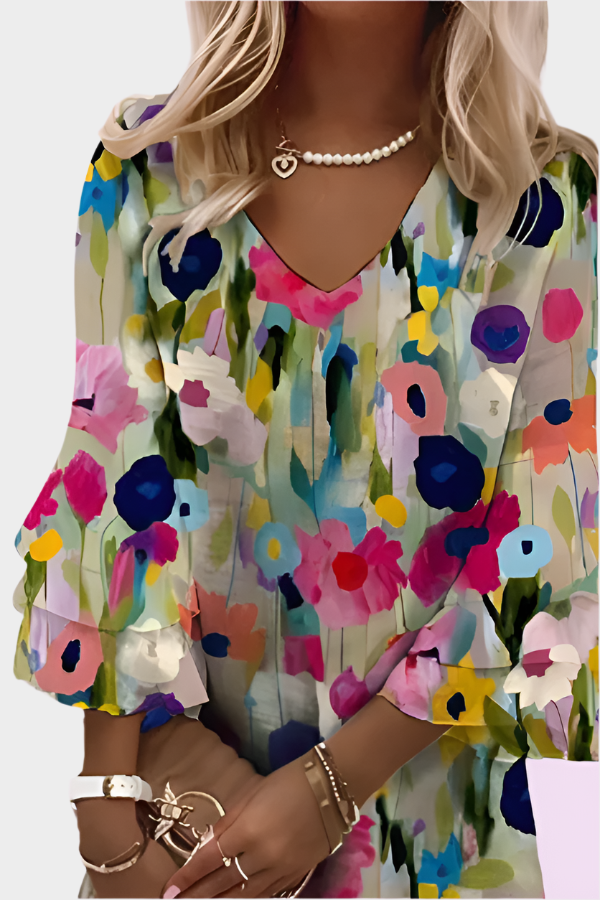 Midi con diseño de rayas