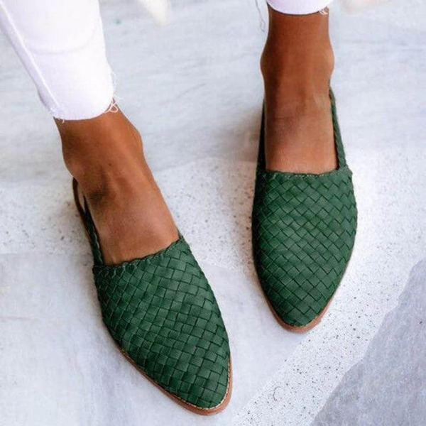 Romy | Sandalias clásicas de cuero hechas a mano 