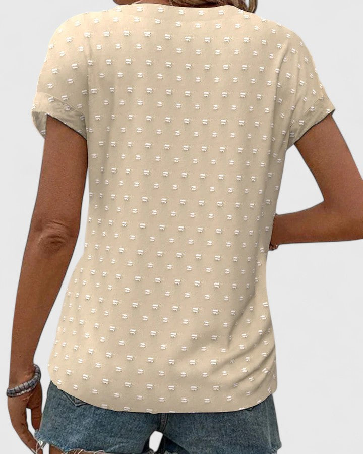 Miles | Camisa cómoda con cuello en V