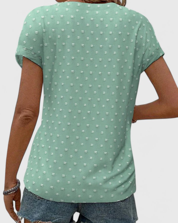 Miles | Camisa cómoda con cuello en V