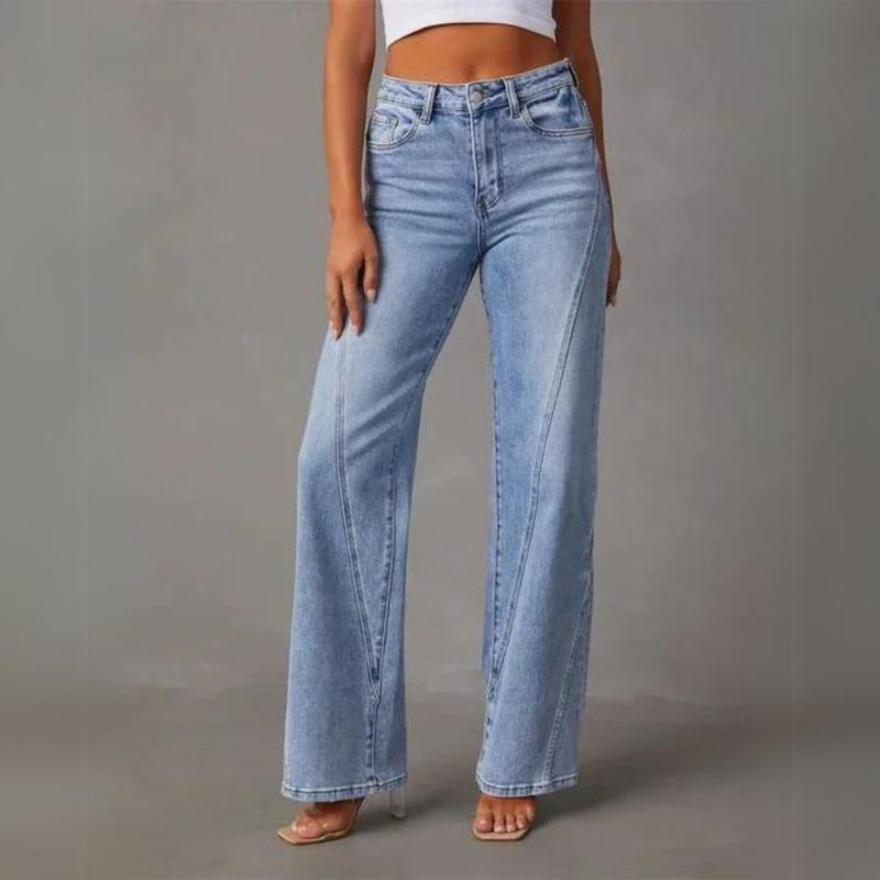 Solly | Pantalones acampanados elegantes 