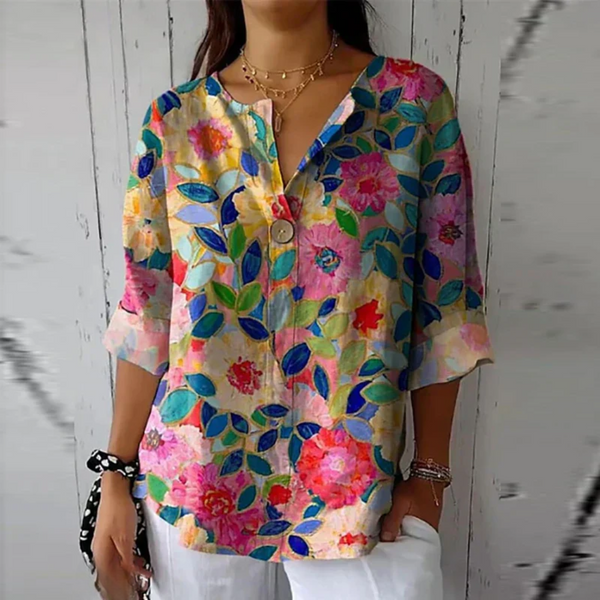 Mavis | Blusa informal con estampado floral